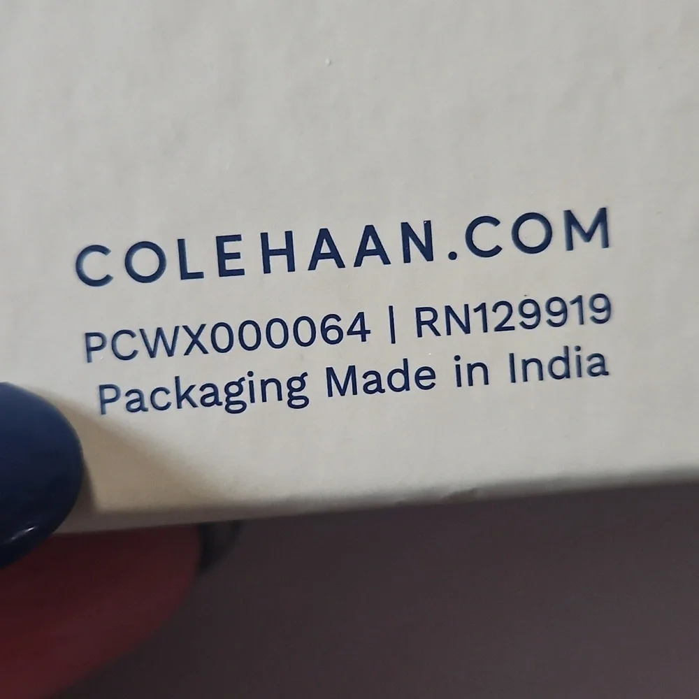 Cole Haan Leather Wallet Black Mens Classic Gift New in Box